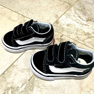 Vans toddler sneakera, worn once